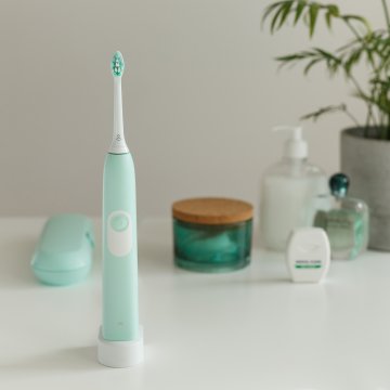 Toothbrush on stand